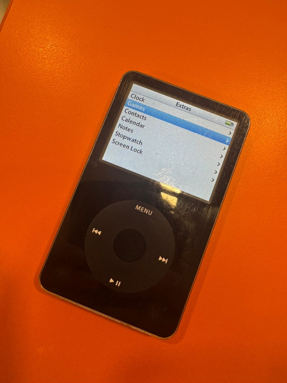 Retro iPod Classic 5th gen 30gb, Audio, Tv en Foto, Mp3-spelers | Apple iPod, Gebruikt, Classic, Zwart, Ophalen of Verzenden