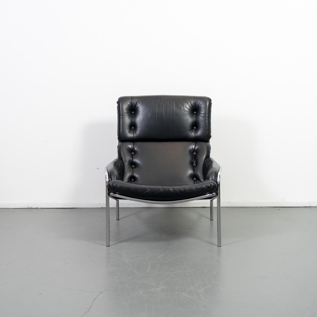 1 Spectrum Martin Visser fauteuil Nagoya SZ09, Niet ingevuld, Niet ingevuld, Zo goed als nieuw, Leer