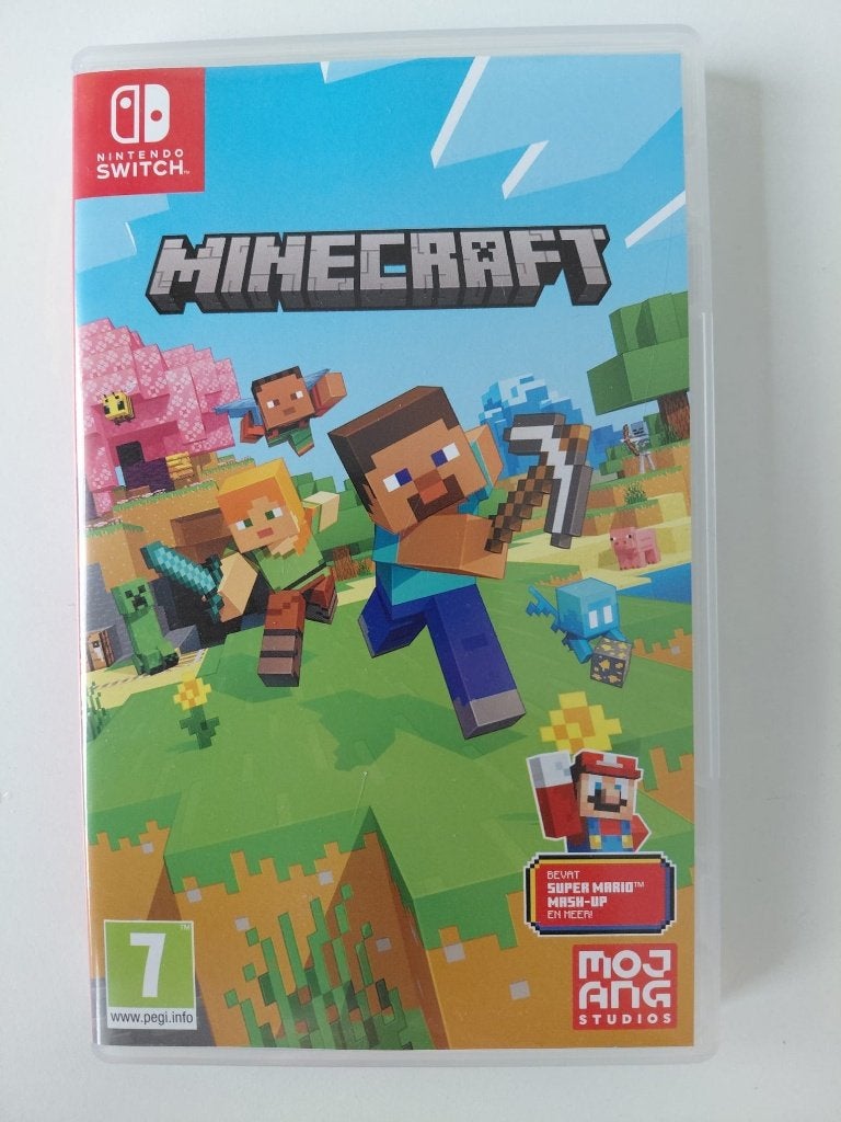 Nintendo Switch - Minecraft, Spelcomputers en Games, Games | Nintendo Switch, Zo goed als nieuw, Ophalen, Avontuur en Actie, 3 spelers of meer
