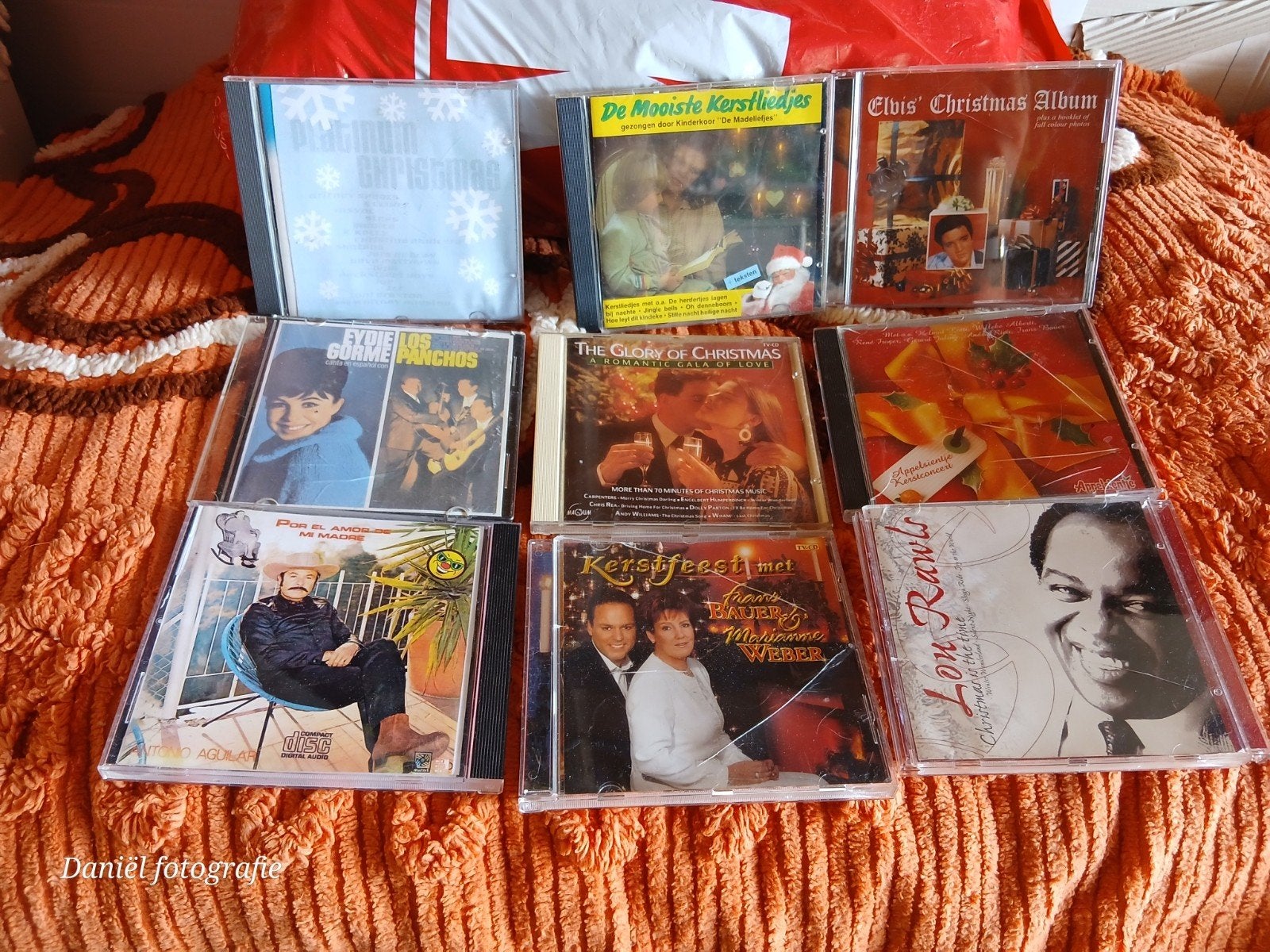 Diverse Kerst CD's - Elvis, Lou Rawls, Bauer & Weber, Ophalen of Verzenden, Gebruikt, Kerst, Album