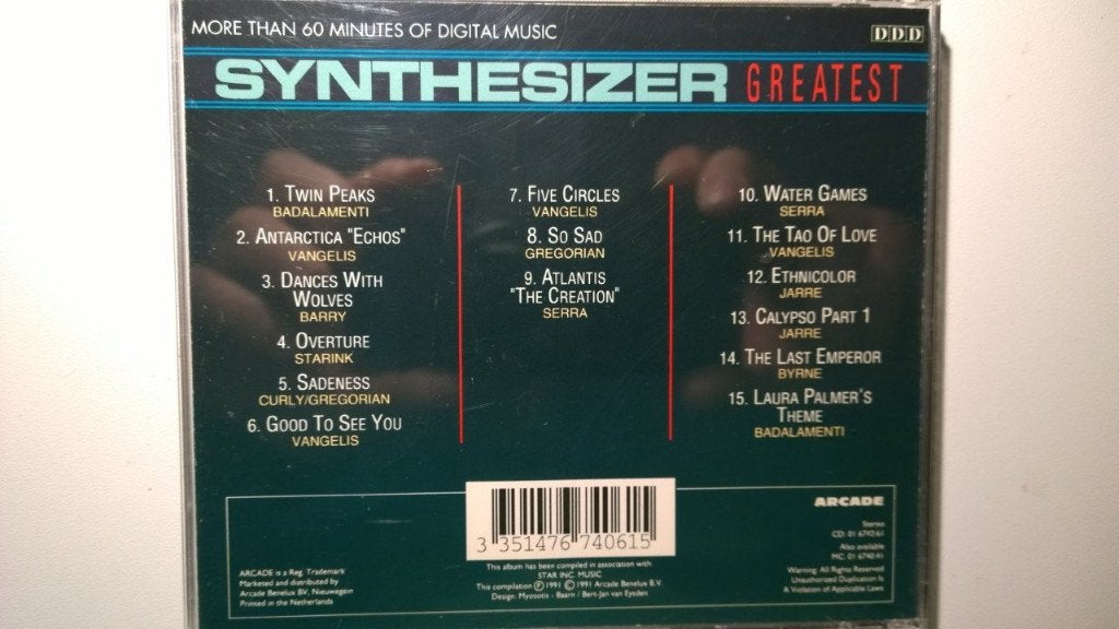 Synthesizer Greatest Volume 6, Ophalen of Verzenden, Zo goed als nieuw, Album