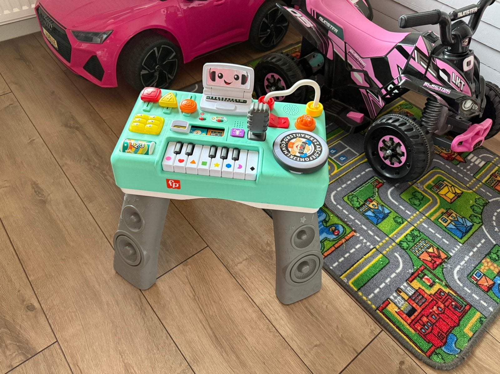 Fisher prince baby/peuter dj tafel, Ophalen of Verzenden, Zo goed als nieuw, Jongen of Meisje