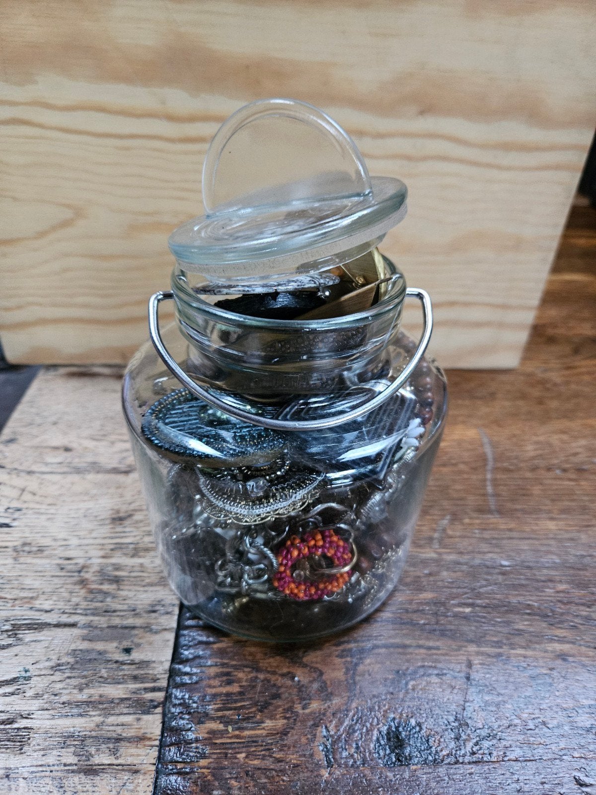 Mysterie jewelry/mysterie jar/partij sieraden, Ophalen of Verzenden, Zo goed als nieuw