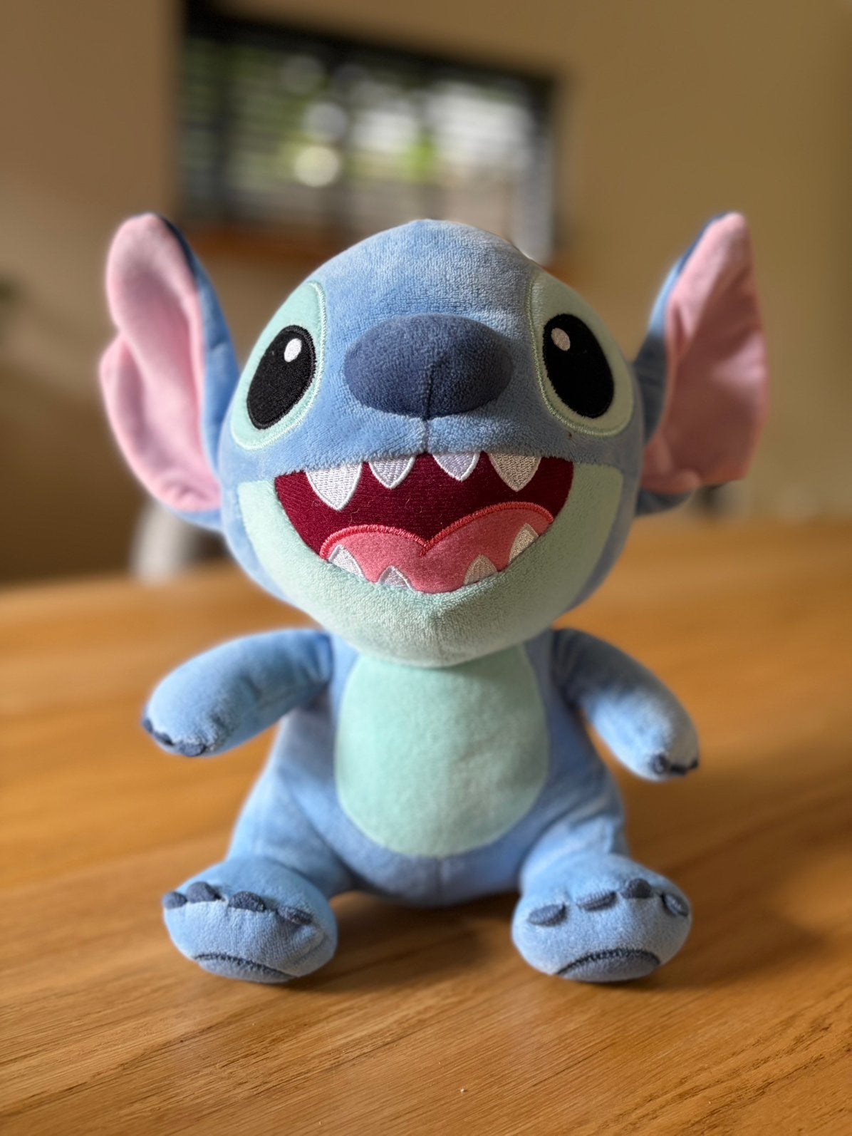 Stitch knuffel, Disney, Overige typen, Blauw, Ophalen of Verzenden