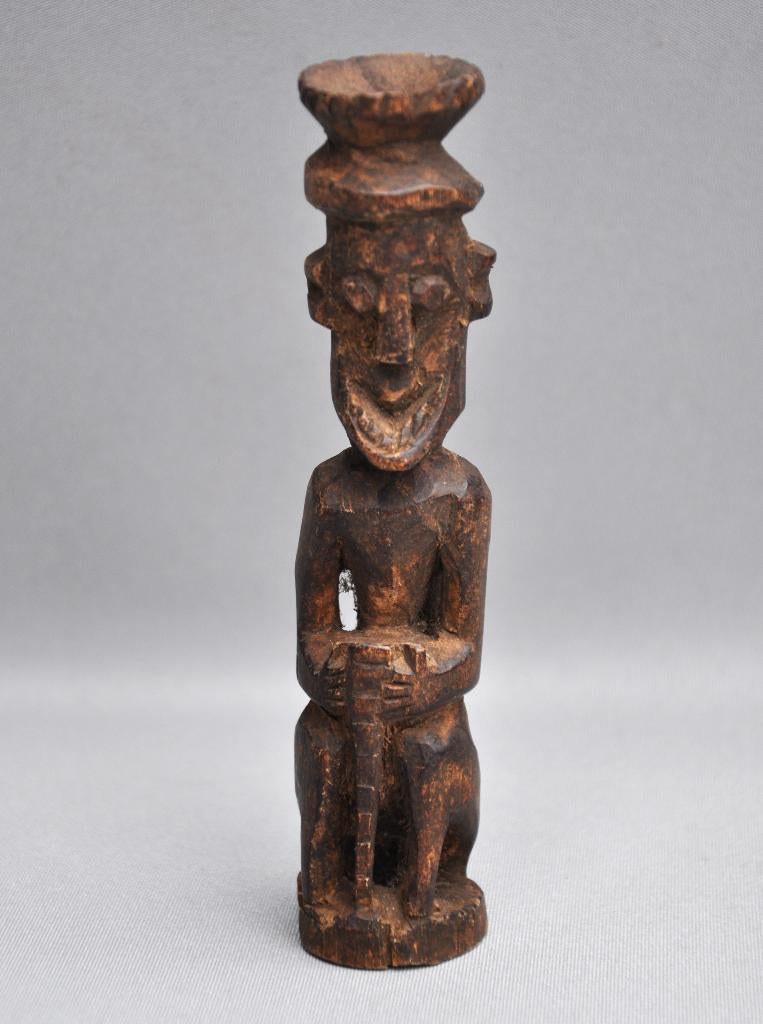 Dayak fetish voorouderbeeldje, Borneo, 1960-70, Ophalen of Verzenden