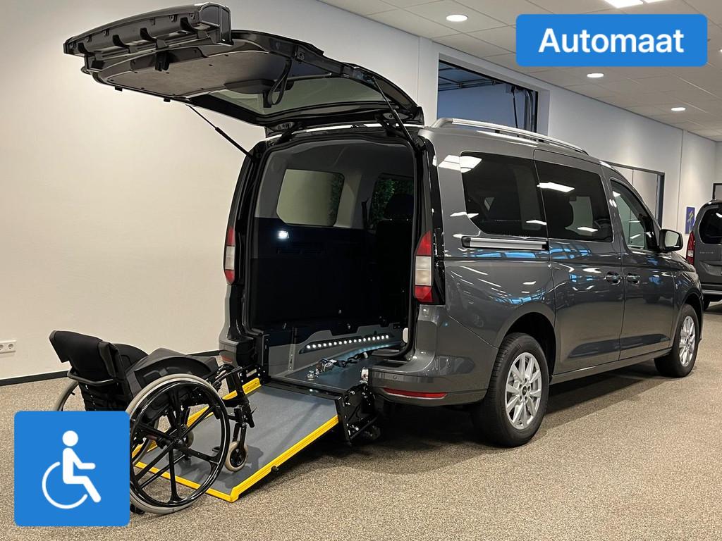 Ford Tourneo Connect L2 Rolstoelauto Automaat 5+1, Automaat, 12 maanden, Stof, Zwart