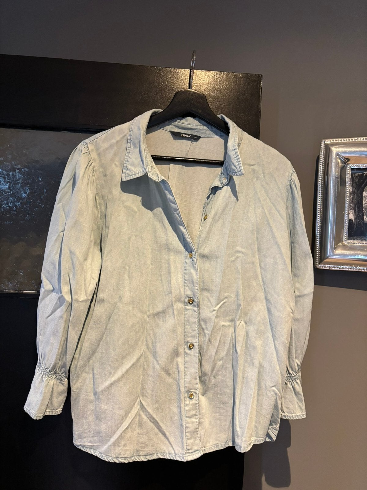 Only blouse maat 40, Verzenden, Zo goed als nieuw, Maat 38/40 (M), Blauw