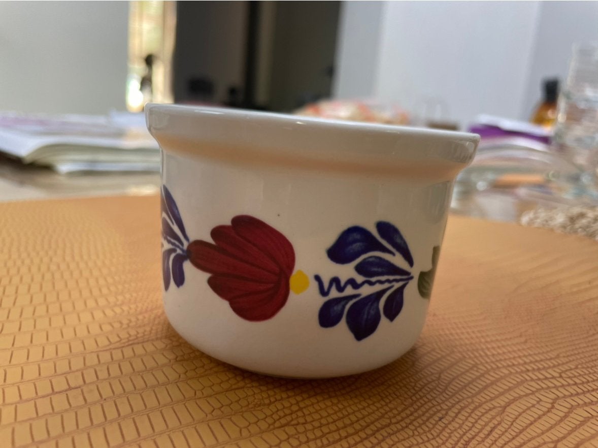 Boerenbont Boch Parafour souffléschaaltje 7,5 cm nieuwstaat, ., Overige typen, Ophalen of Verzenden, Zo goed als nieuw