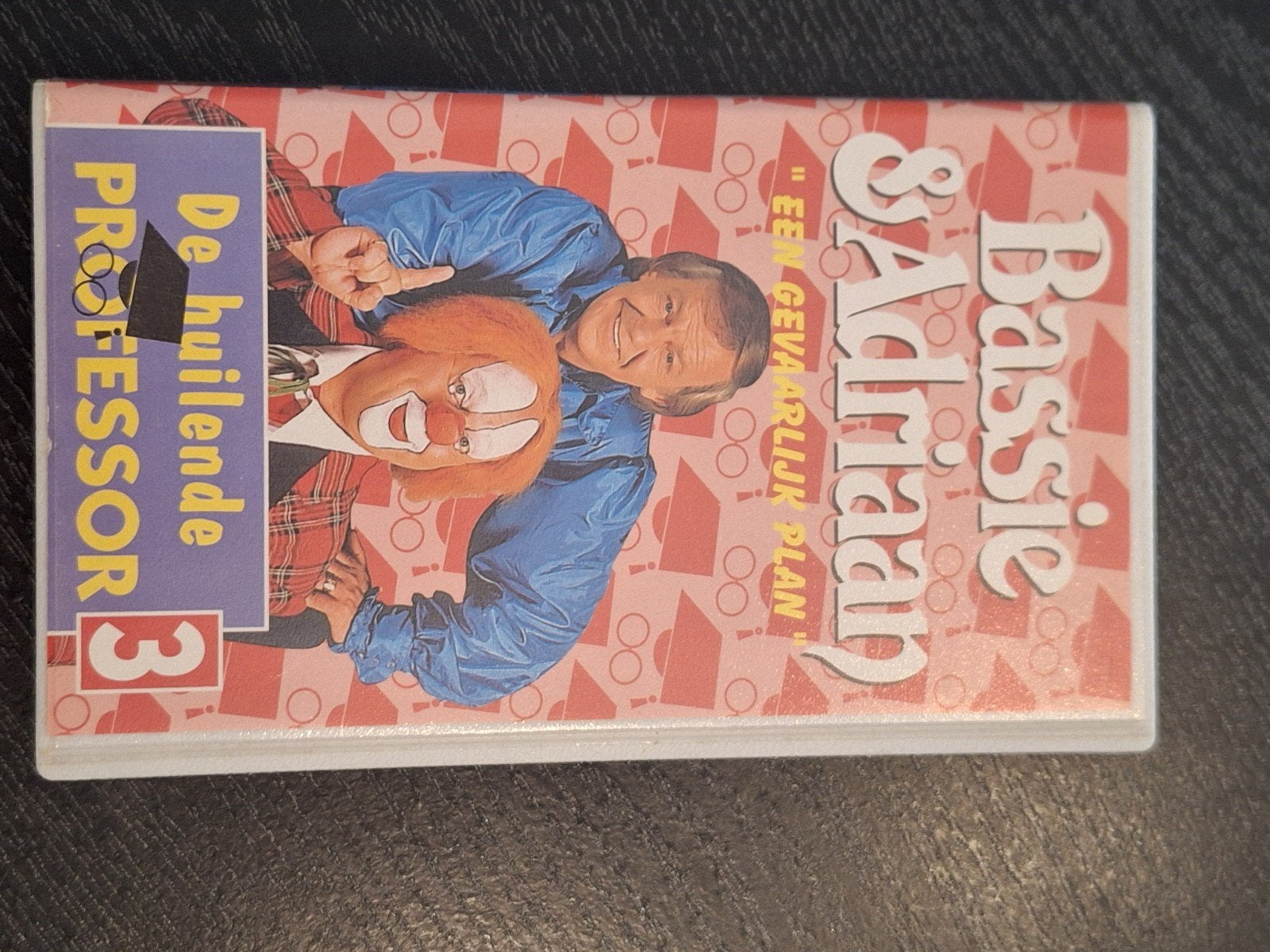 Bassie & Adriaan: De Huilende Professor (VHS), Gebruikt, Alle leeftijden, Kinderprogramma's en -films, Overige typen