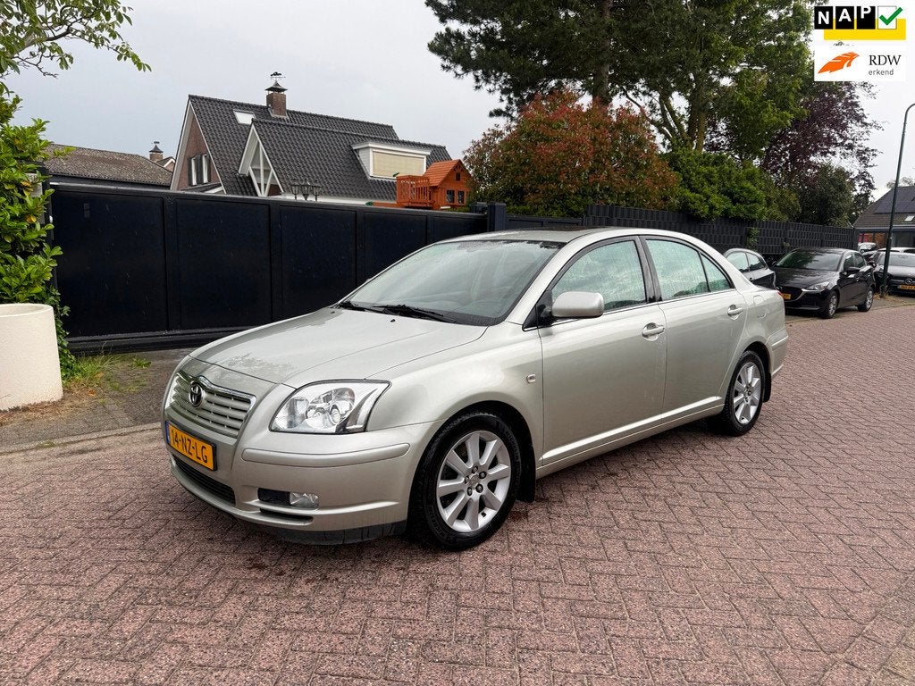 Toyota Avensis 2.0 VVTi Linea Sol clima sedan, Auto's, Toyota, 1998 cc, 4 cilinders, Origineel Nederlands, Bedrijf