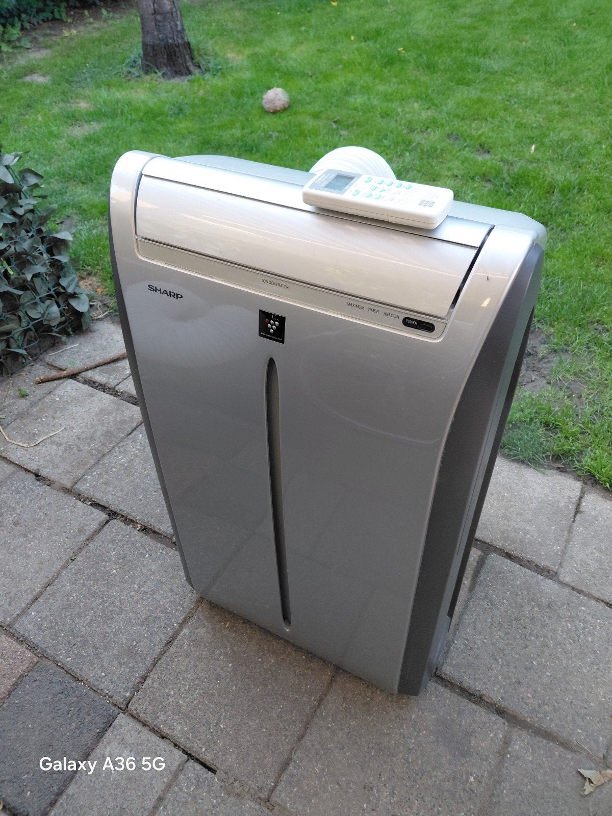 🥶Ice and Ice🥶 cold 🥶Sharp Mobiele Airco CV-P10PR met Afst, Witgoed en Apparatuur, Airco's, Ophalen, Gebruikt, Minder dan 60 m³