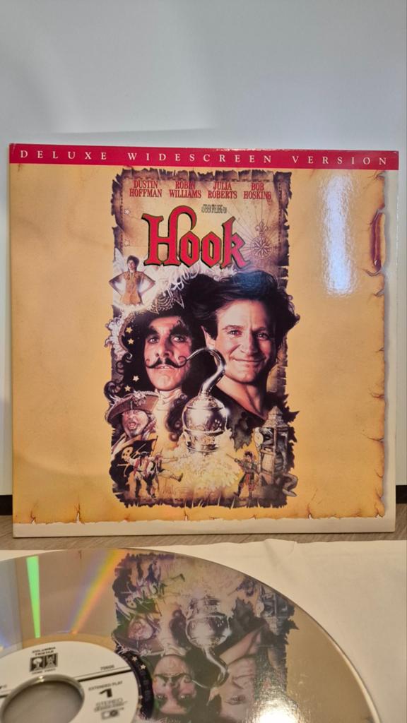 Hook Laserdisc, 1990 - 1999, Ophalen of Verzenden, Zo goed als nieuw, 12 inch