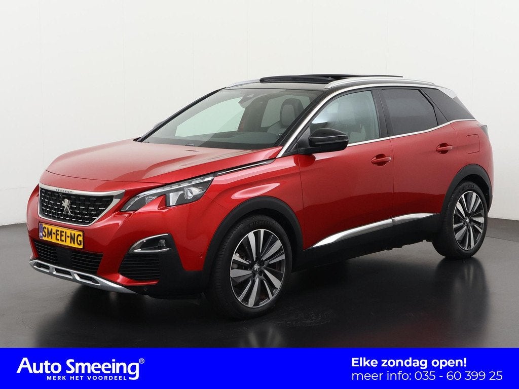 Peugeot 3008 1.6 HYbrid4 300 GT | Panoramadak | Zondag Open!, Auto's, Peugeot, 12 maanden, Euro 6, 4 cilinders, Automatische klimaatregeling