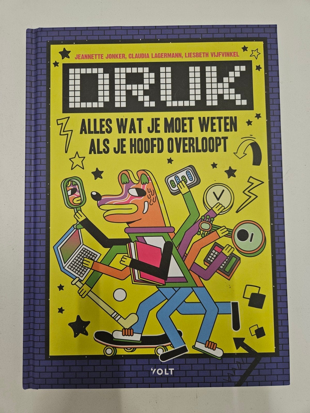 Jeannette Jonker - Druk, Non-fictie, Ophalen of Verzenden, Zo goed als nieuw, Jeannette Jonker; Liesbeth Vijfvinkel; Claudia Lagermann