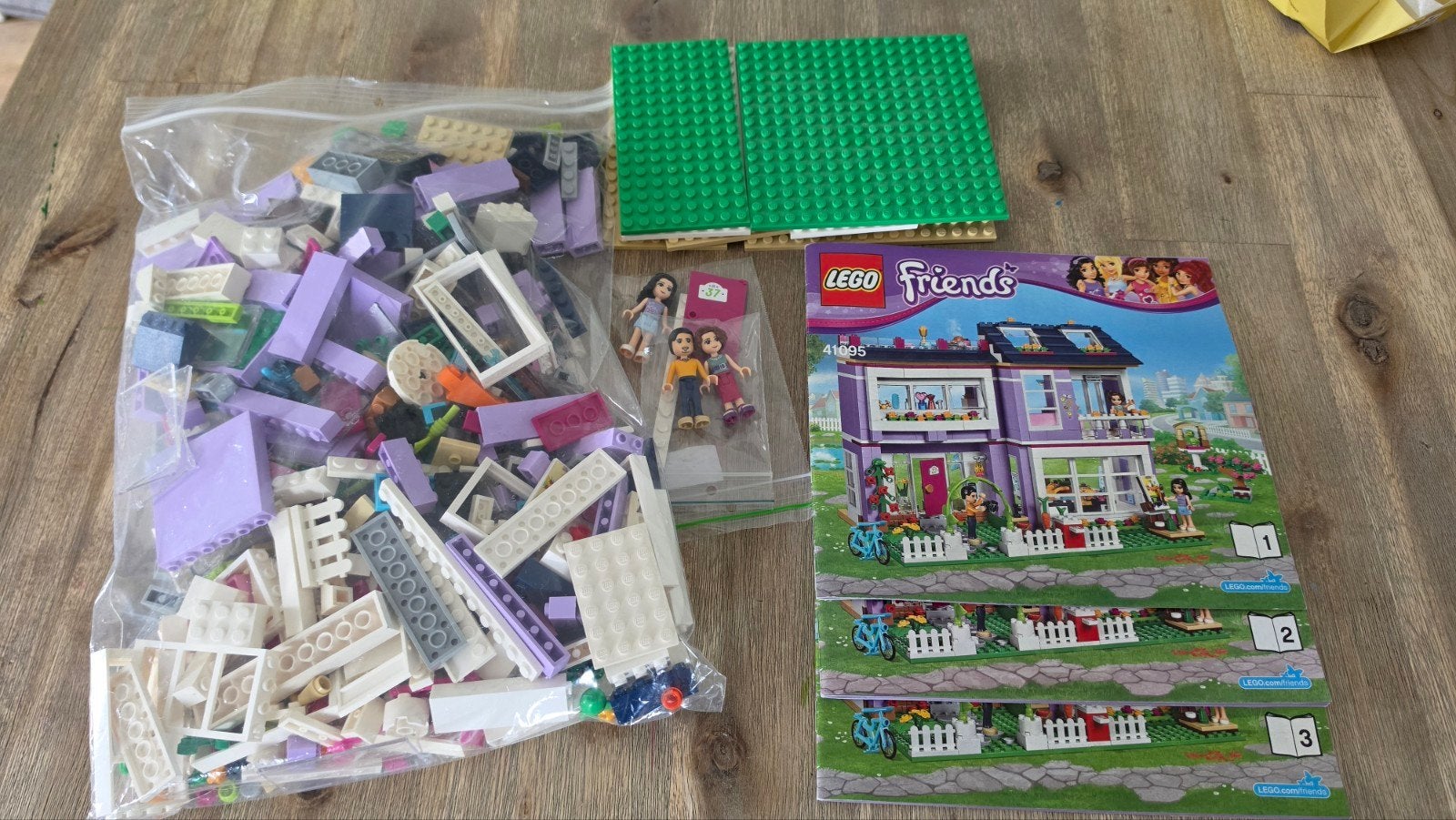 Lego Friends 41095 Emma's Huis, Compleet, Gebruikt, Lego, Friends
