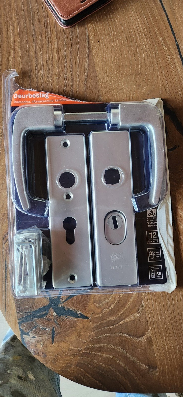 Nemef veiligheidsbeslag 55mm, Ophalen of Verzenden, Nieuw, Overige materialen, Slot