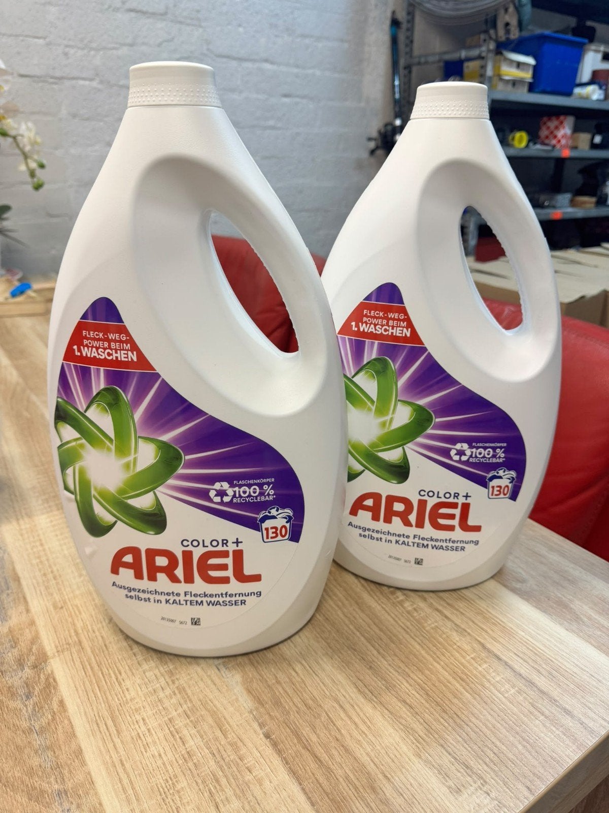 ariel , lenor en persil 6 liter 130 wasbeurten, Ophalen of Verzenden