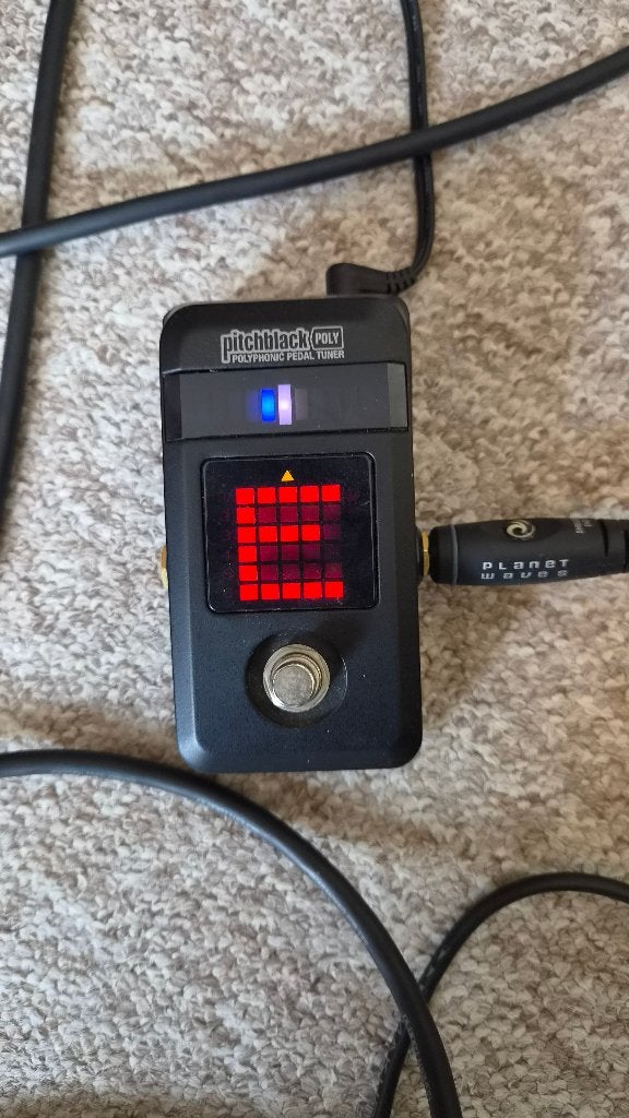 Korg Pitchblack tuner, Ophalen of Verzenden, Zo goed als nieuw, Overige typen