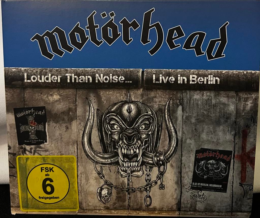 Motörhead - Louder Than Noise... Live in Berlin DVD, Ophalen of Verzenden, Zo goed als nieuw