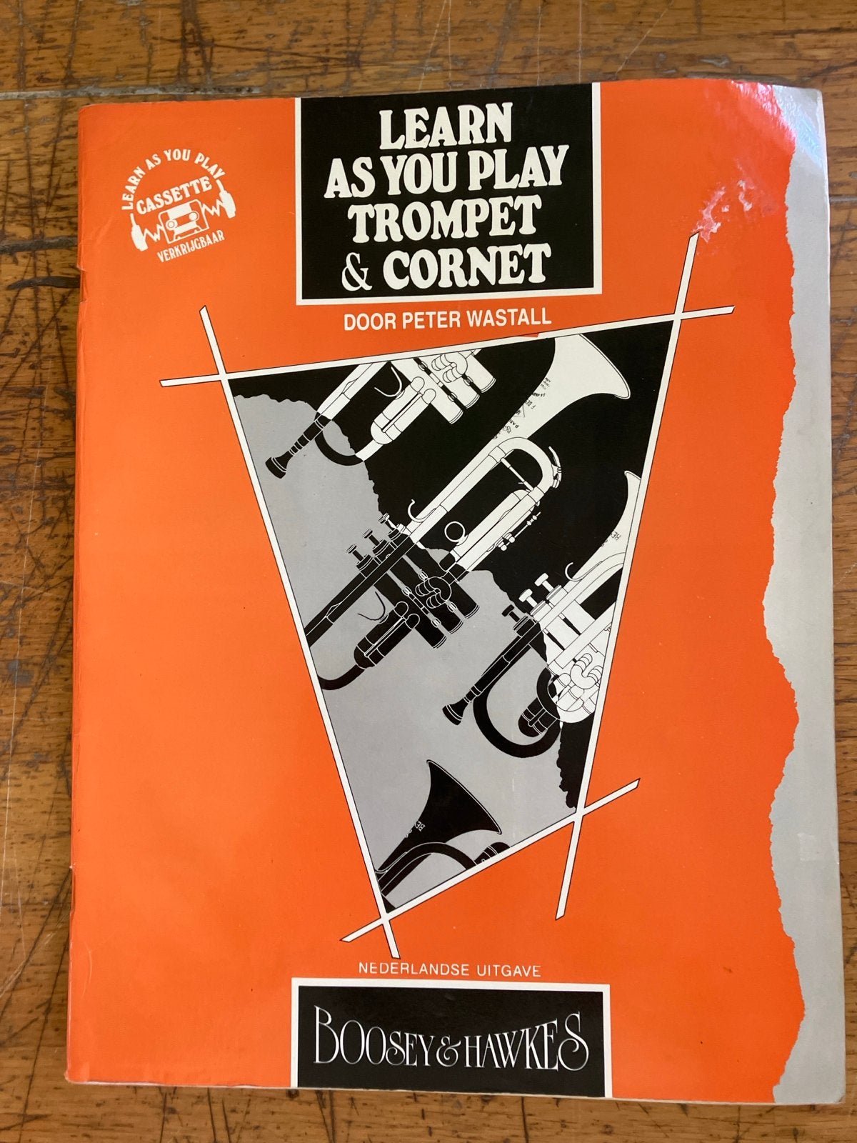 Learn as you play trompet & cornet - Peter Wastall, Ophalen of Verzenden, Gebruikt