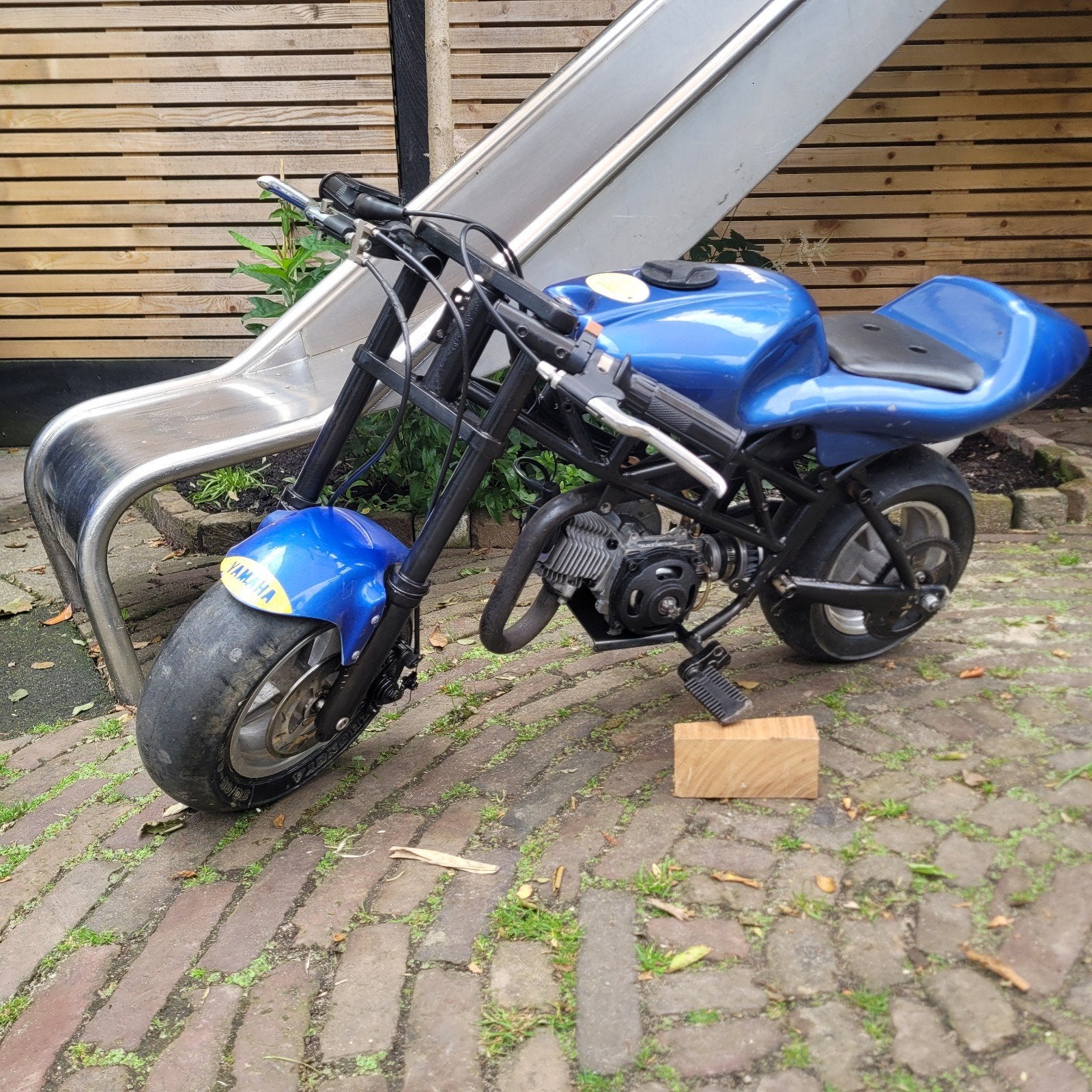 Mini bike met heel veel donor onderdelen, Ophalen, Gebruikt, 49 cc, Pitbike