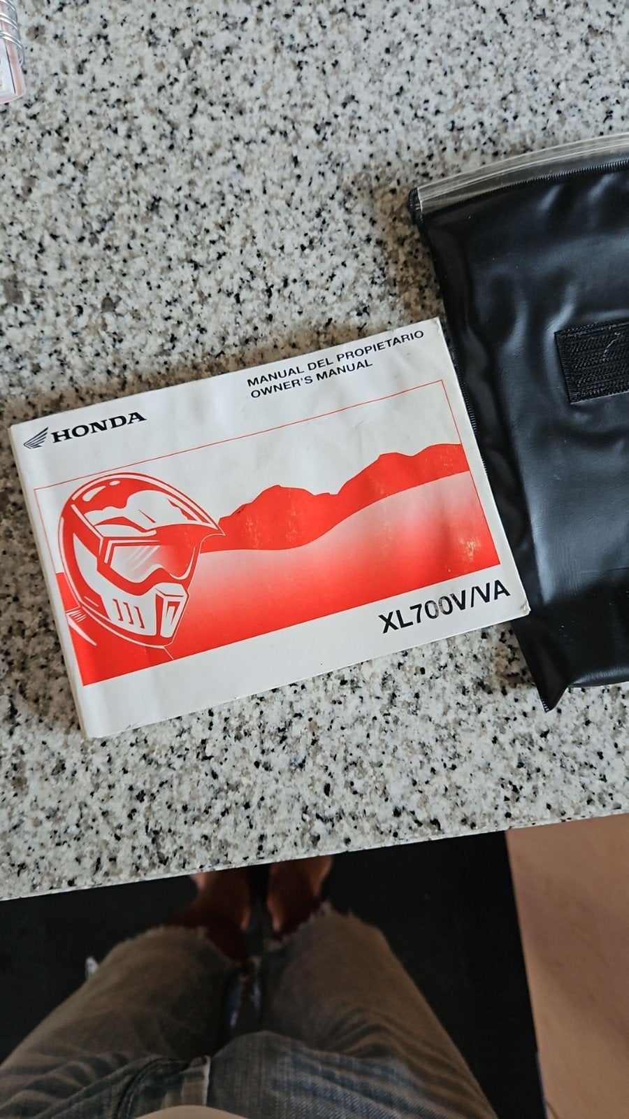 Honda XL700V/VA Owners Manual - Handleiding, Motoren, Ophalen of Verzenden, Honda