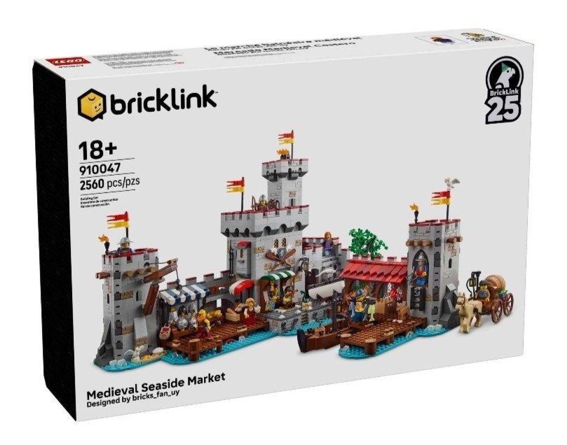 Lego 910047 Medieval Seaside Market nieuw met omdoos, Lego, Nieuw, Ophalen of Verzenden, Complete set