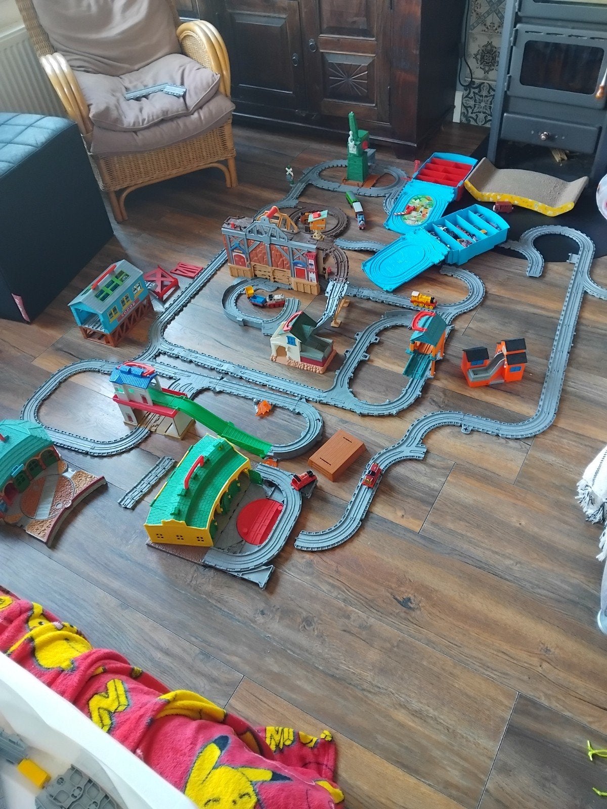 Grote Thomas de Trein racebaan set met veel accessoires, Zelf te bouwen, Overige aandrijving, Ophalen, Overige merken