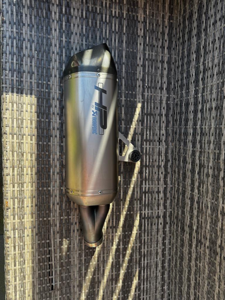 Akrapovic uitlaat voor BMW GS R1200/1250 (Adventure), Ophalen of Verzenden, Gebruikt