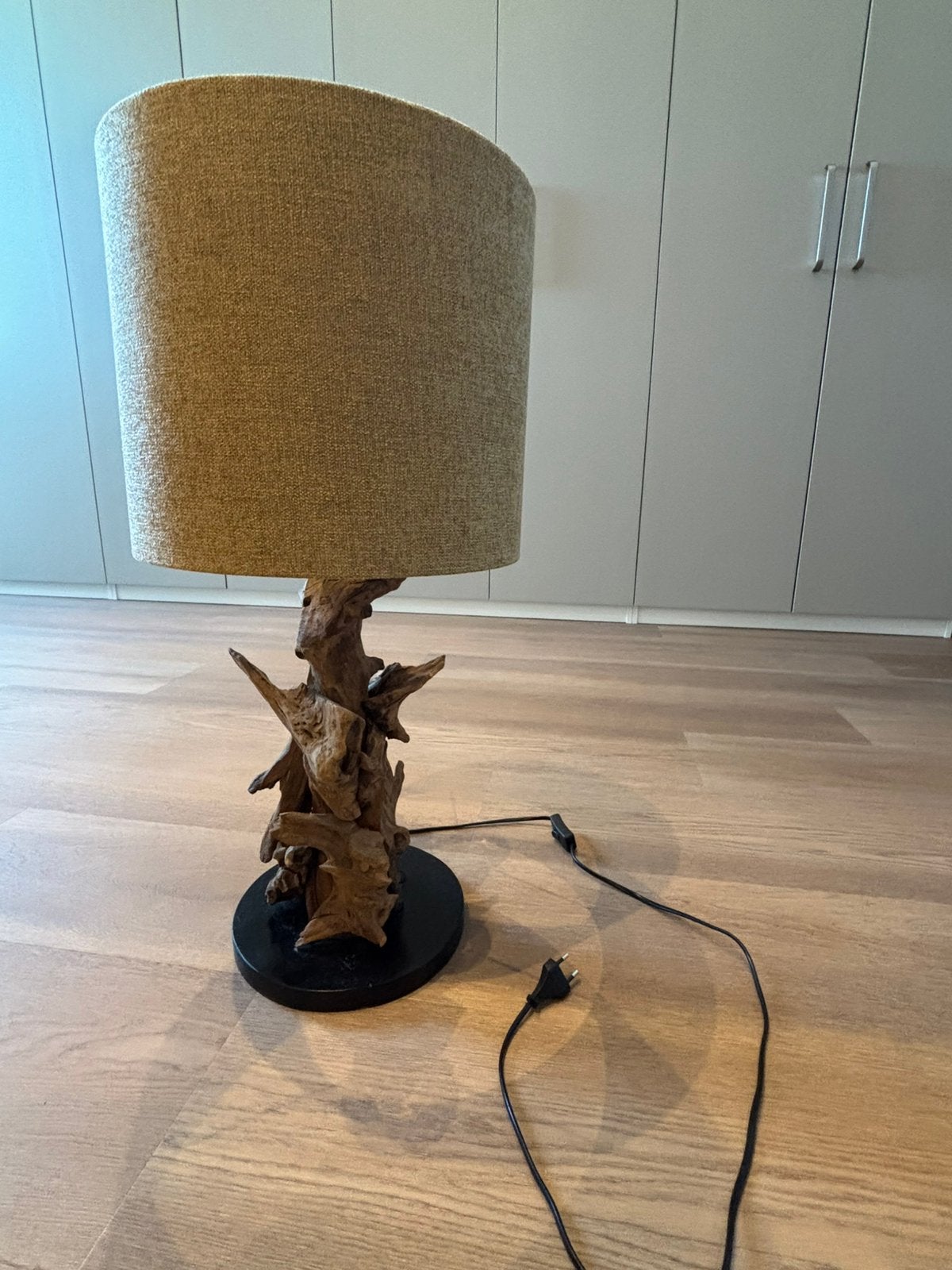 Boomstam lamp., Ophalen, Zo goed als nieuw