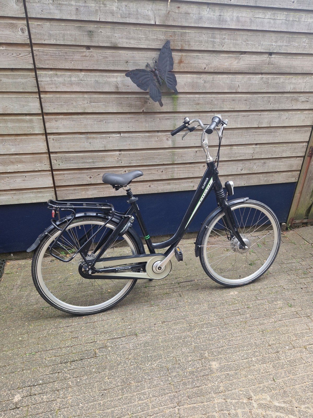 Vogue damesfiets 28inch zwart met 8versnelingen, Gebruikt, 47 tot 50 cm, Versnellingen, 0 zitjes