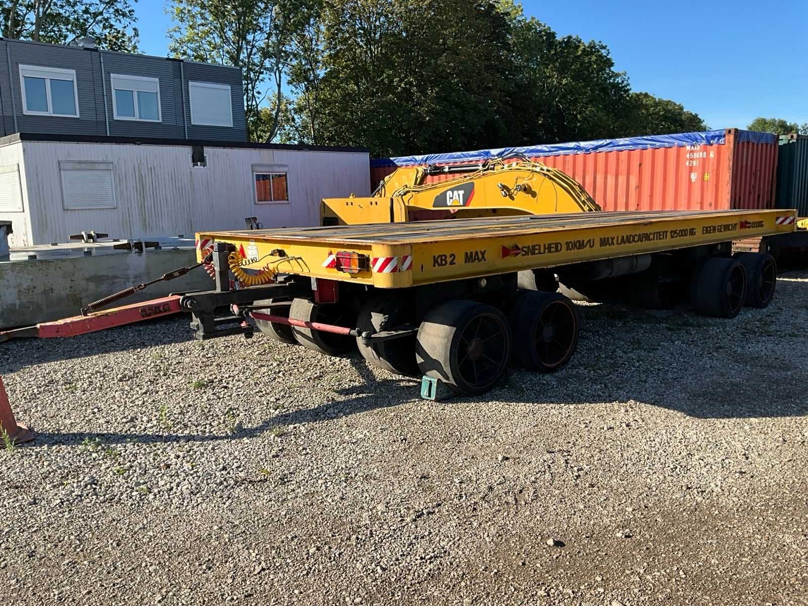 Buiscar Zwaarlast aanhangwagen “Capaciteit 125t”, Overige aandrijving, Overige typen, Buiscar