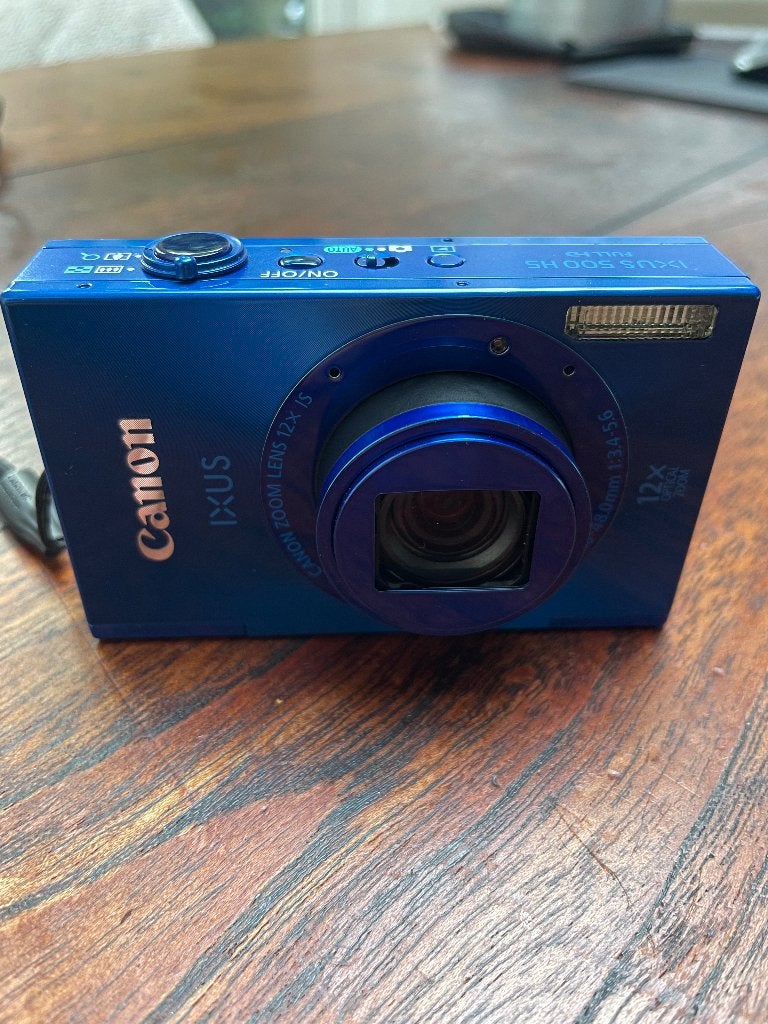 Canon IXUS 500 HS – Blauw – Compleet pakket, Ophalen, 12 Megapixel, Canon, Compact