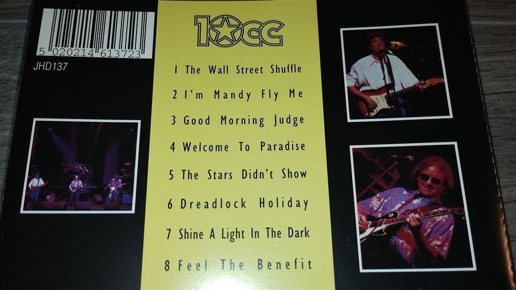 10CC - Live In Concert Volume One, Cd's en Dvd's, Cd's | Pop, Ophalen of Verzenden, Gebruikt