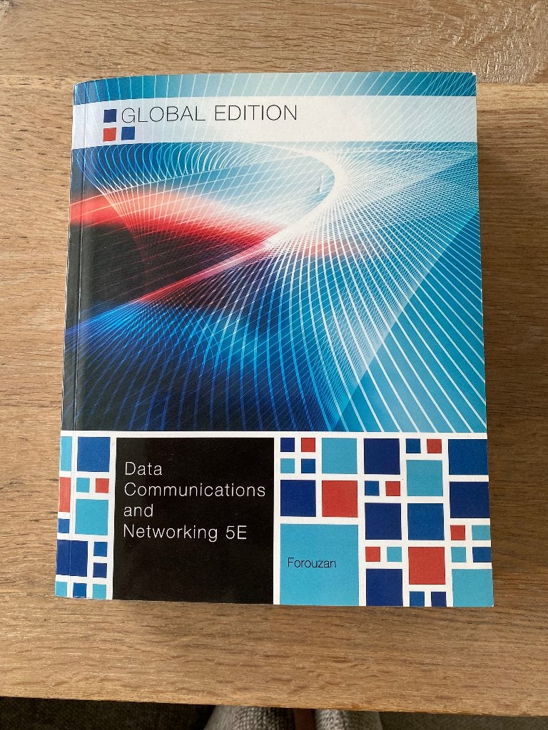 Data Communications and Networking (5E) - Forouzan, Ophalen of Verzenden, Beta, Zo goed als nieuw, WO