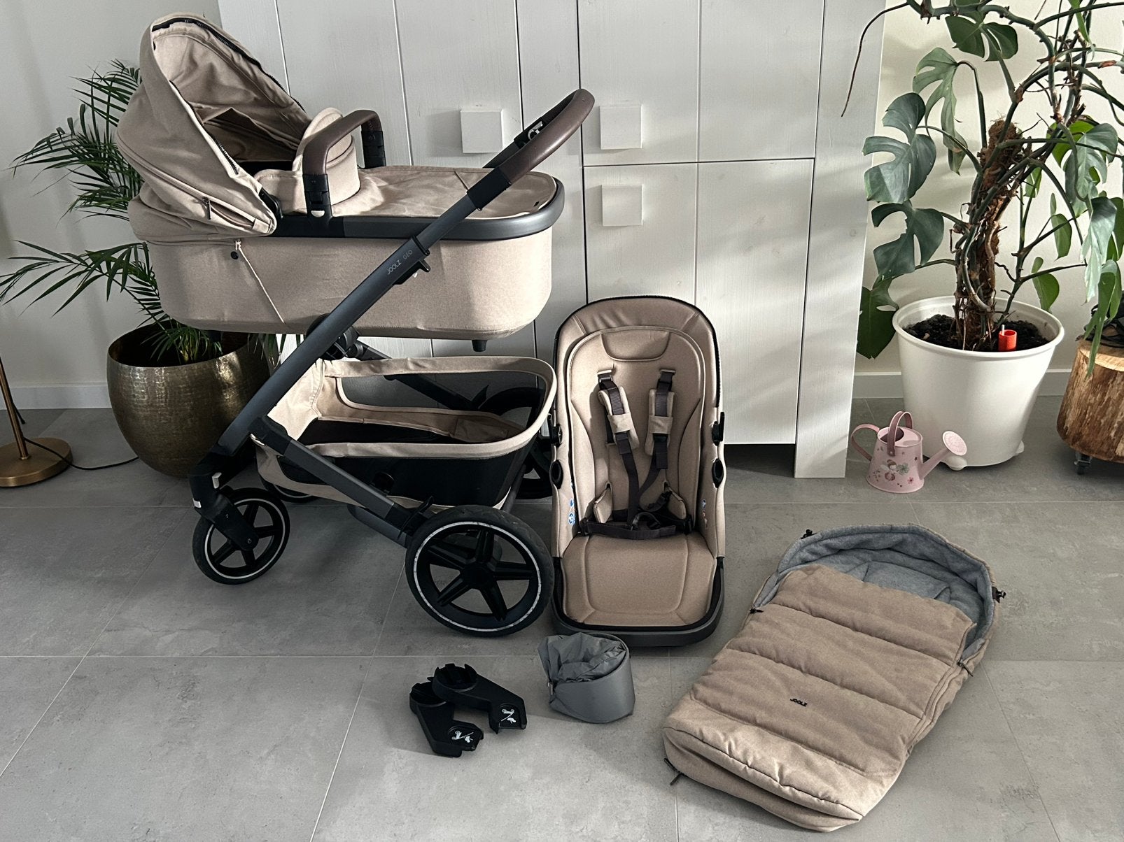 Joolz Geo3 Timeless Taupe | Complete set, Ophalen, Zo goed als nieuw, Overige merken