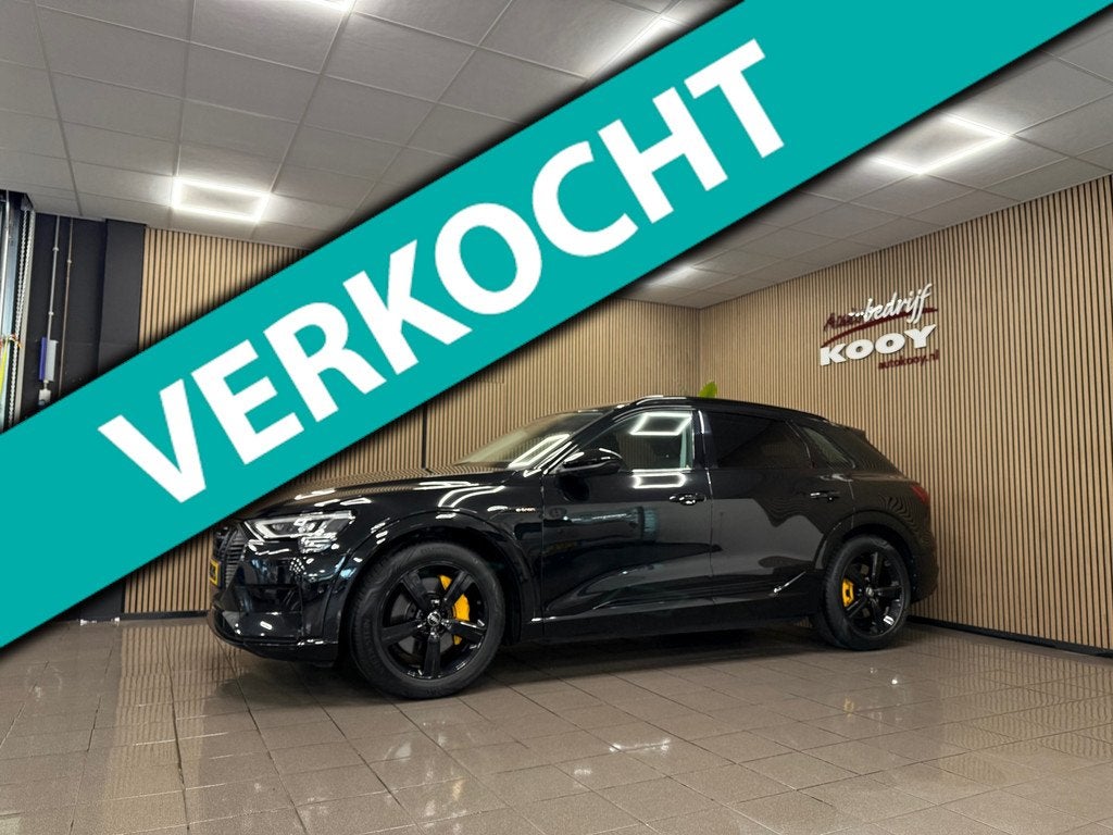 Audi E-tron E-tron 50 quattro Launch edition plus 71 kWh * 1, Auto's, Audi, Automaat, 300 km, Zwart, Vierwielaandrijving