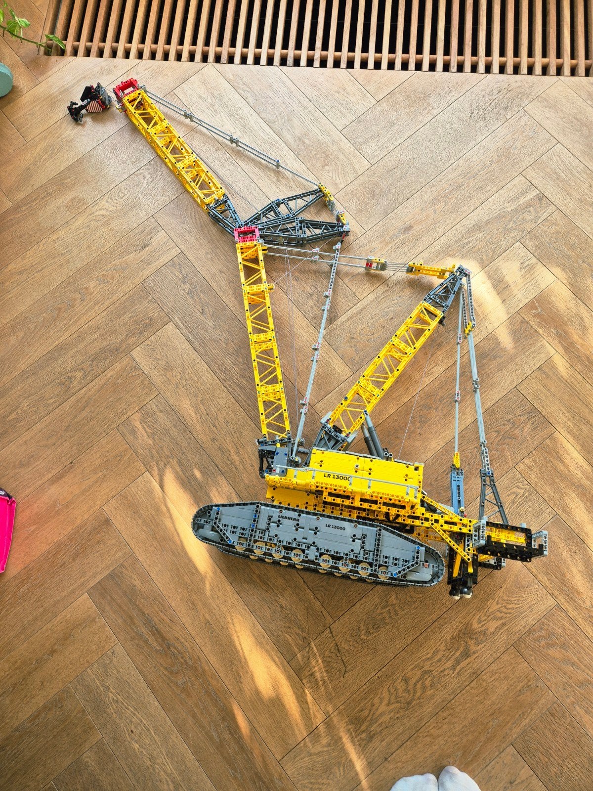 LEGO Technic Liebherr Kraan LR 13000 (42146), Ophalen of Verzenden, Zo goed als nieuw