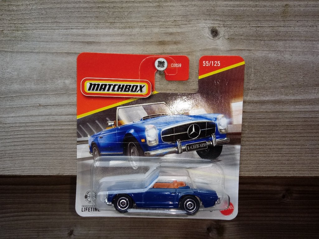Mercedes-Benz 230 SL '63 Matchbox, Ophalen, Nieuw, Auto