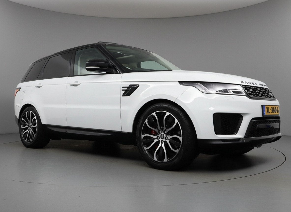 Land Rover Range Rover Sport Black Optic P400e HSE Signature, Auto's, 12 maanden, Gebruikt, 4 cilinders, 2500 kg