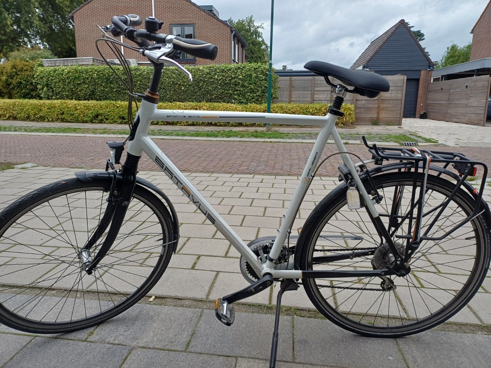 Batavus Sportive herenfiets, Ophalen, Gebruikt, Velgrem, Versnellingen