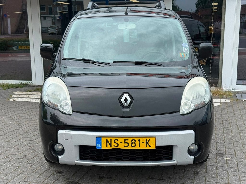 Renault Kangoo Family 1.6-16V Expression - Airco, Auto's, Stof, Gebruikt, 4 cilinders, Metallic lak