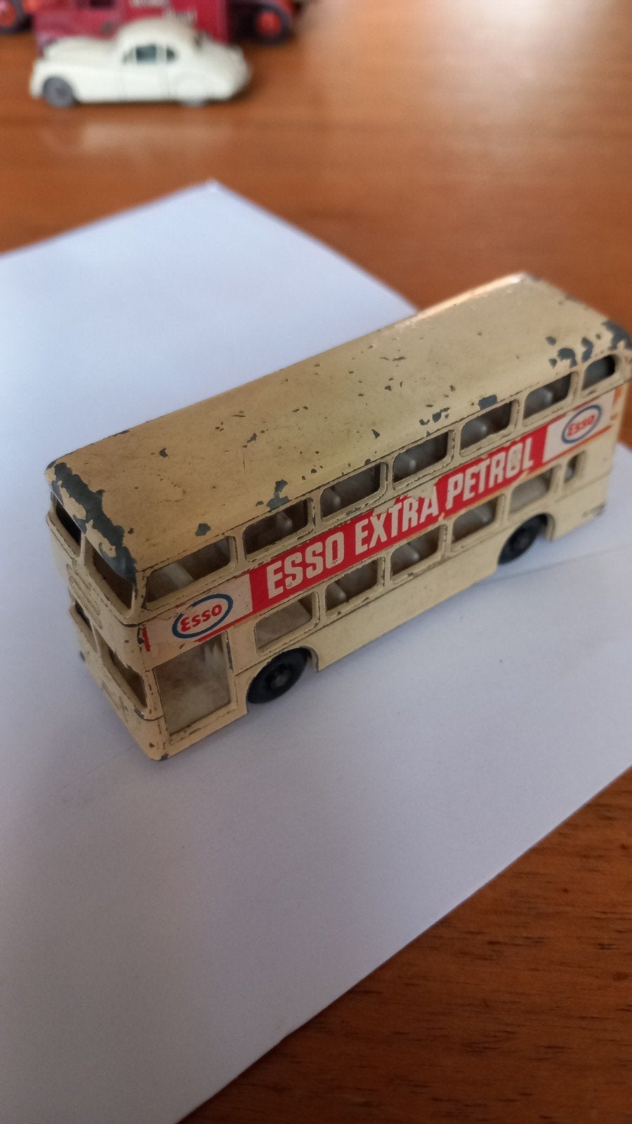 Matchbox Daimler Bus "Esso Extra Petrol" - Vintage, Ophalen, Gebruikt, Bus of Vrachtwagen