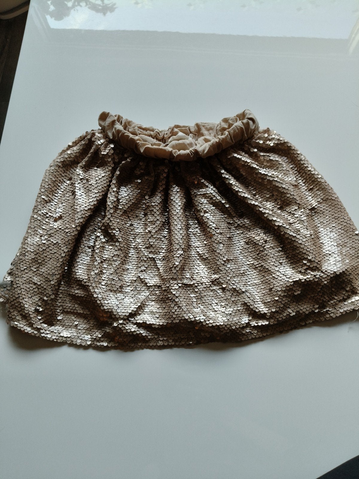 Jubel pailletten rokje maat 128, Verzenden, Gebruikt, Meisje, Jurk of Rok