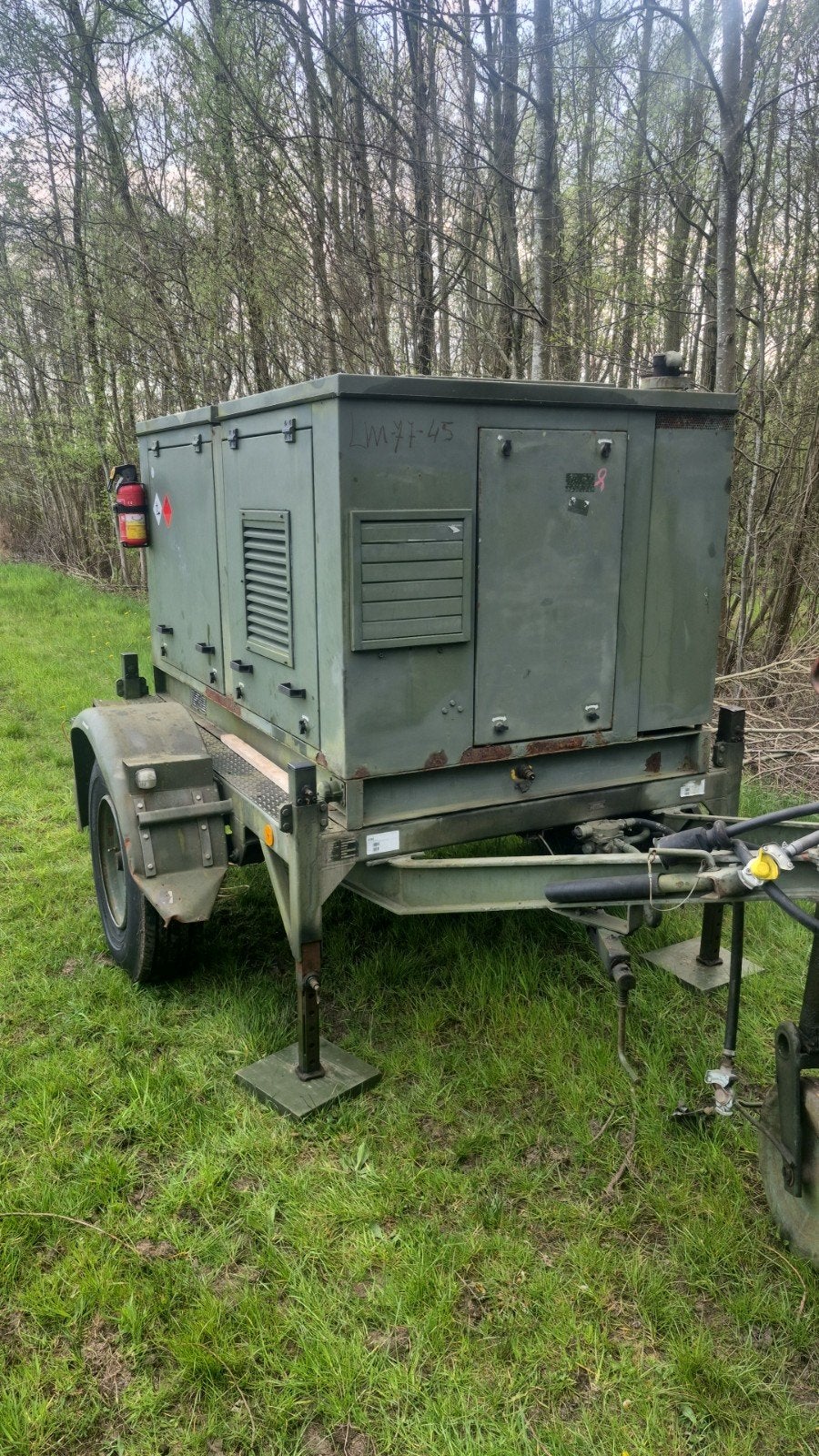 40 kVA Aggregaat Ex Defensie - Hatz Motor, Recent Onderhoud, Ophalen of Verzenden