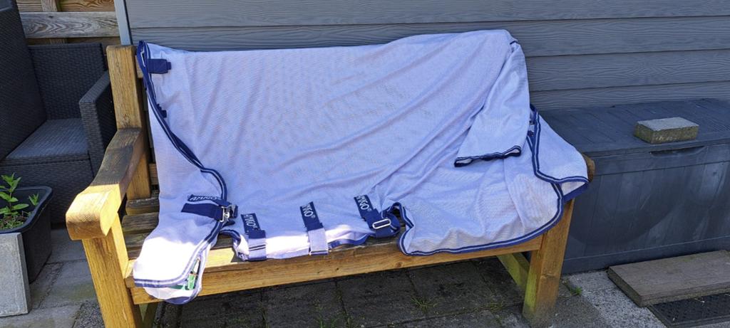 Horseware Amigo bug buster 198 met hals, Dieren en Toebehoren, Ophalen, Gebruikt, 0 g, Vliegendeken