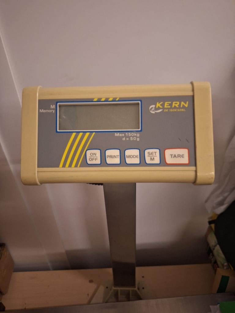 Kern DE 150K50NL Weegschaal - Max 150kg, d=50g, Doe-het-zelf en Verbouw, Weegschalen, Gebruikt, Precisieweegschaal, Ophalen of Verzenden