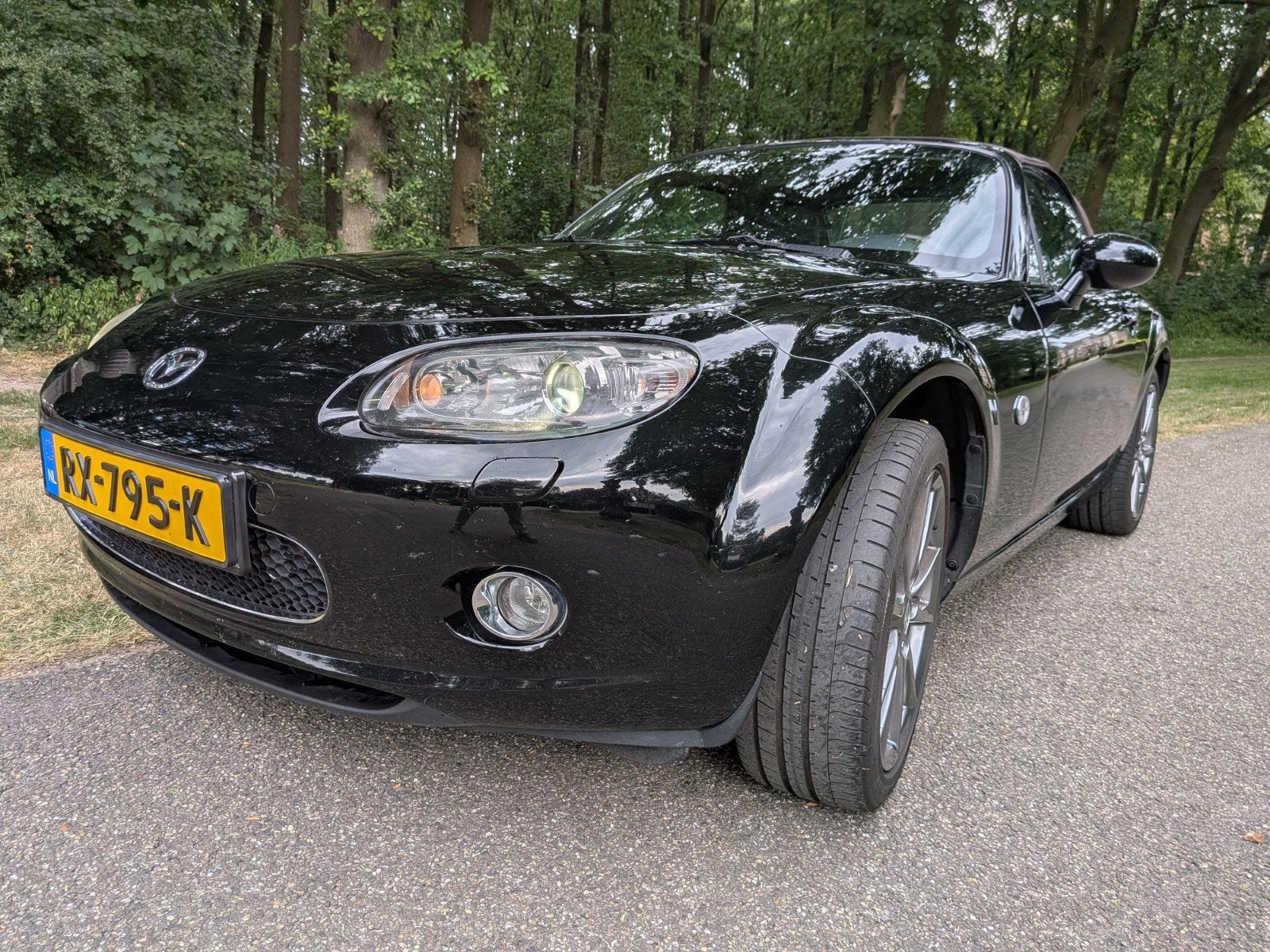 Mazda MX-5 2.0 Niseko 2008 Zwart, 13 km/l, Achterwielaandrijving, 4 cilinders, Cabriolet