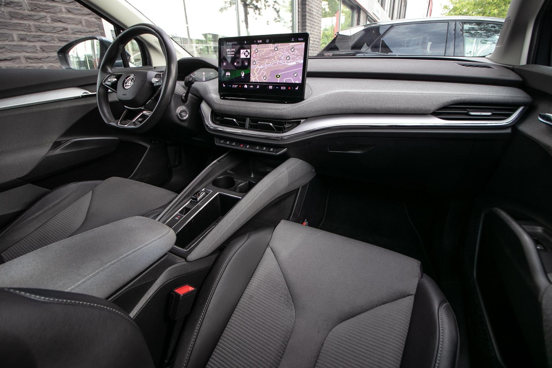 SKODA Enyaq iV 80 | SoH Accu 94% | Panoramadak | 21" LM velg, Auto's, Skoda, 390 km, Gebruikt, 495 min, 80 kWh