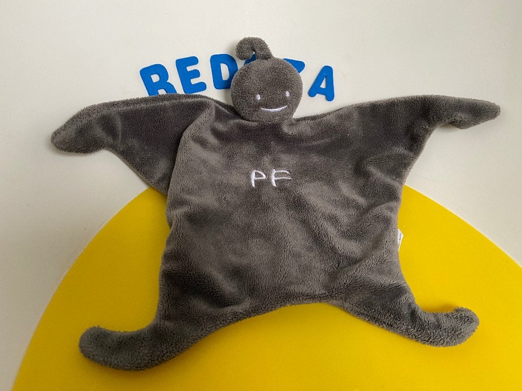 K4391 Petit Filou doek doekje popje grijs, Ophalen of Verzenden, Zo goed als nieuw, Overige typen